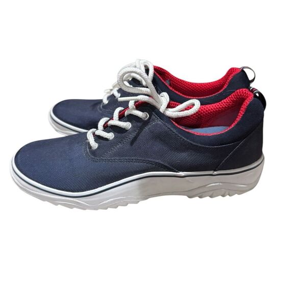 Ked Sport Woman’s Sneakers . Navy Blue, Red & White. Size 8. - Picture 5 of 9